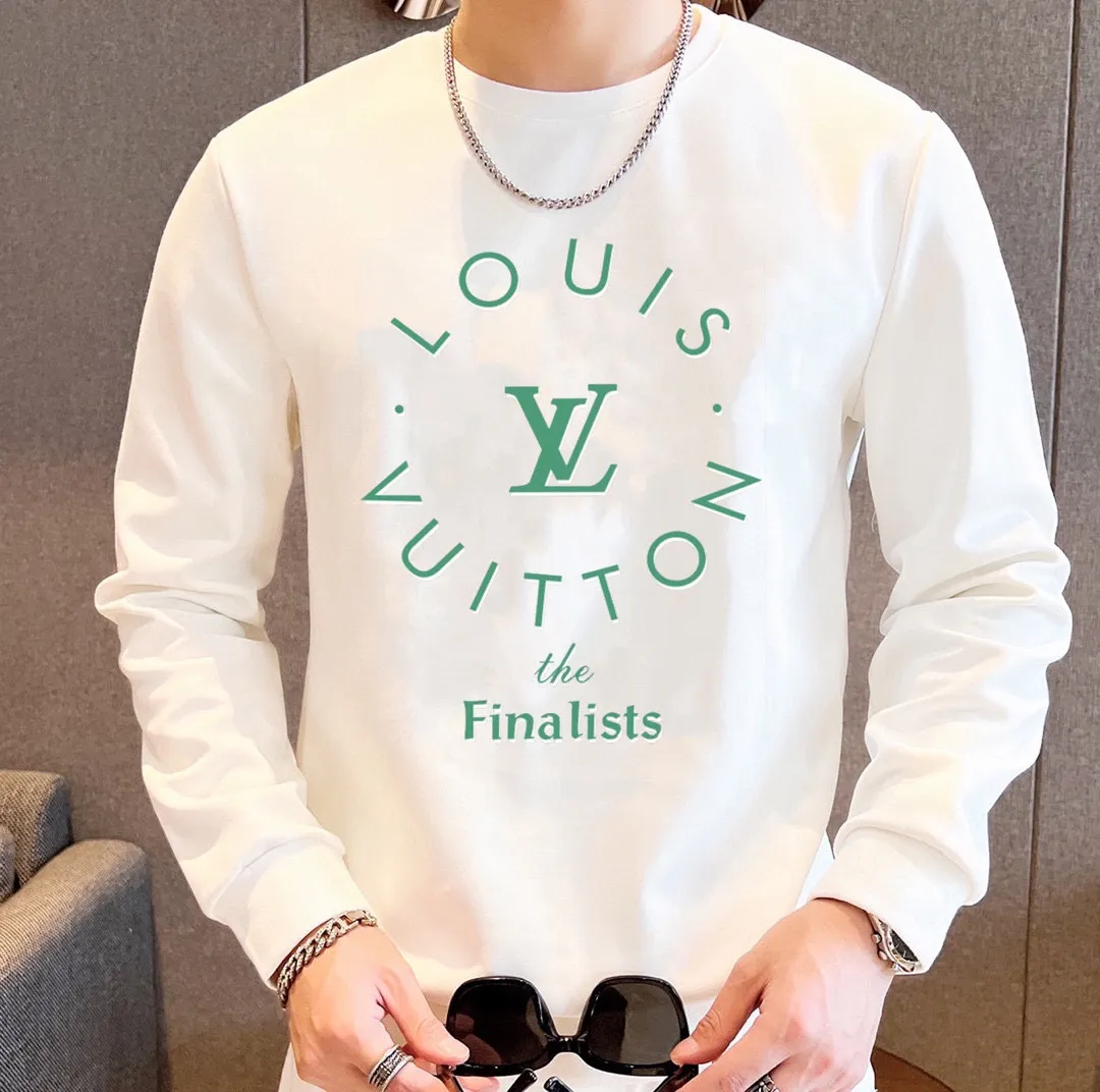 🅿️380 [LV Louis Vuitton] (Fat Man Gospel) hot-selling suit is coming. Focus on the original version of the official website. 2025 new hot-selling sweatshirt suit. The original order is hard to buy🇭🇰. It is the meticulous work of top designers for a fitting and perfect upper body effect. All-natural high-quality Roman cotton 100%, close-fitting comfort, noble and elegant! Original hardware embodies elegance and nobility! Counter size: M-5XL (maximum wear up to 220 pounds)
